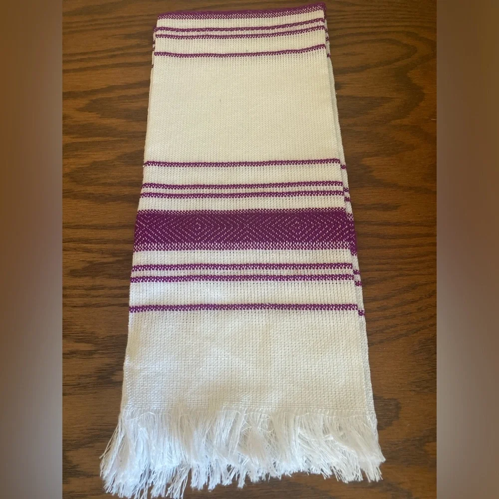 3/$20 Artisan Woven Mexican Tea Towel, Hand Towel, Boho Chic, Kitchen, Serape